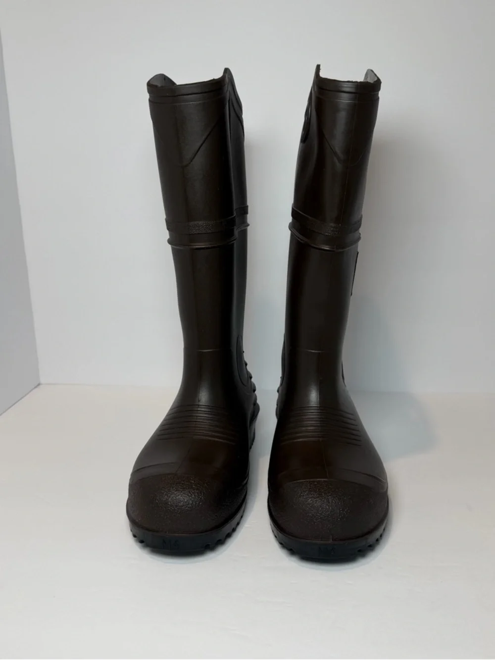 Steel Toe Waterproof‎ Work Boots - Dark Brown Unisex Sizes (M 4, W6)